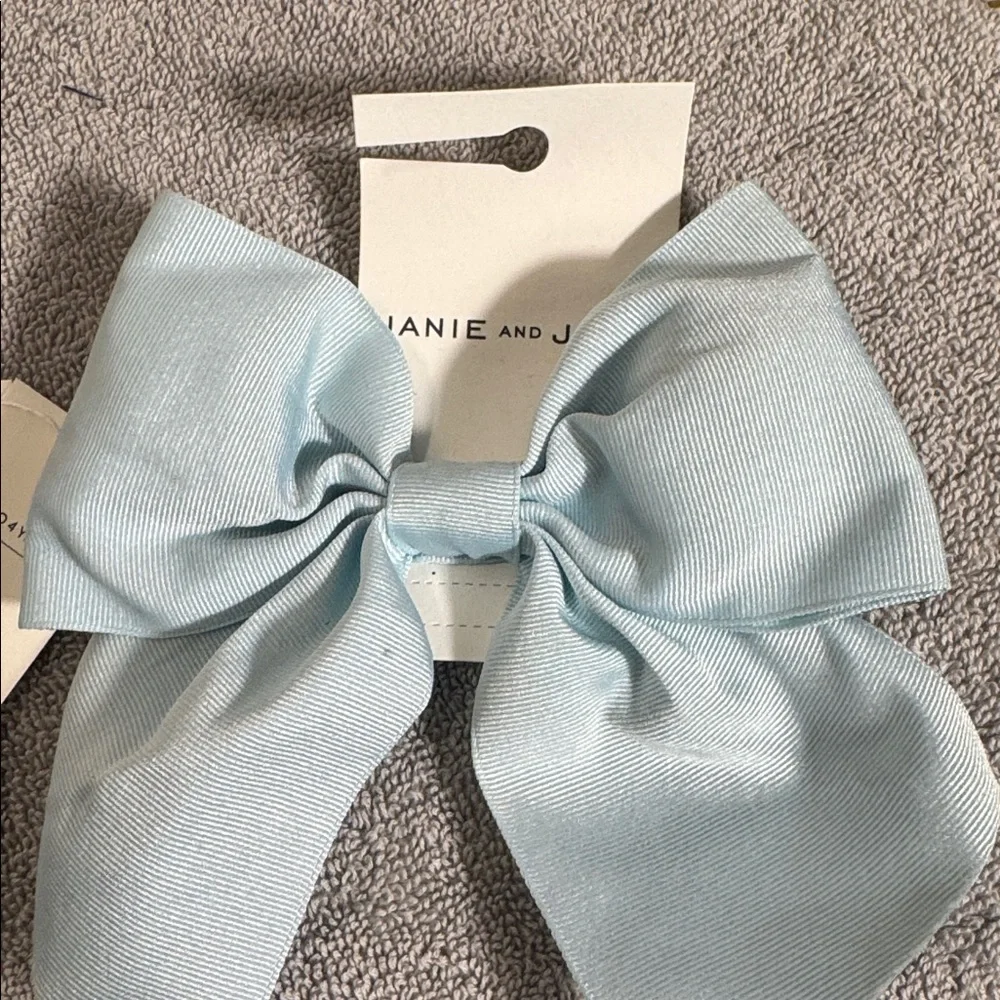 Janie and Jack  NWT Yellow Headband Light Blue Bow Set with Sunglasses 2-4yeara‎
